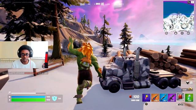 Fortnite Zero Build Street Fighter Blanka Solo Win Xbox Series S Gameplay #zerobuild смотреть онлайн