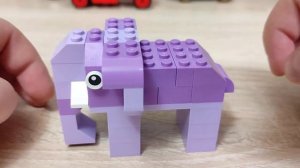 Самоделка: Африканский слон из конструктора Lego