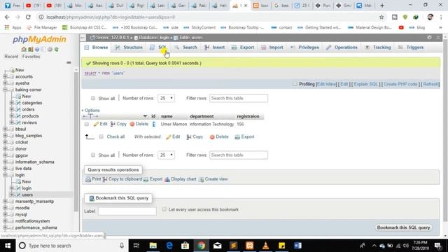 How to show database data on a website using MySQLi | PHP tutorial | Learn PHP programming смотреть онлайн