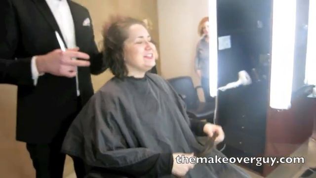 MAKEOVER: Long to Short Hair Makeover, by Christopher Hopkins, The Makeover Guy® смотреть онлайн