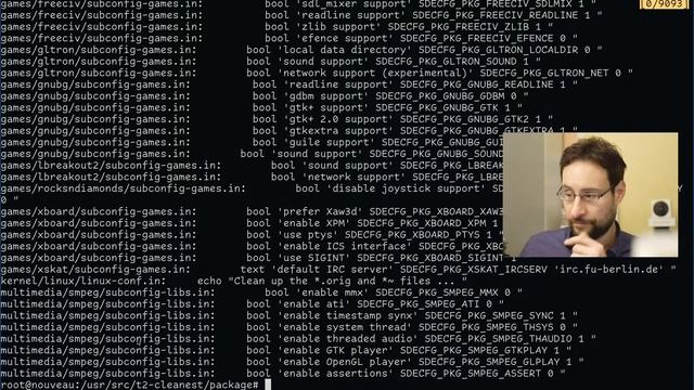Veteran Linux dev does his REGEX magic and other distribution maintenance, ..! смотреть онлайн