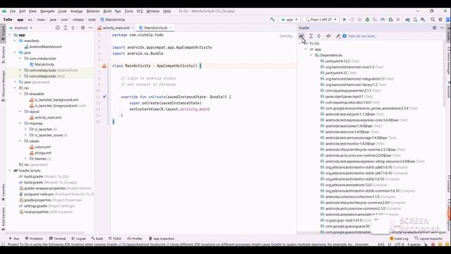Notes App Firebase Part 2 | Connect to firebase | Add dependencies | Enable google Authentication | смотреть онлайн
