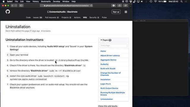 How to uninstall blackhole mac смотреть онлайн