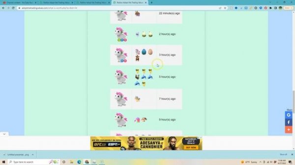 Adopt Me Trading Values!!!