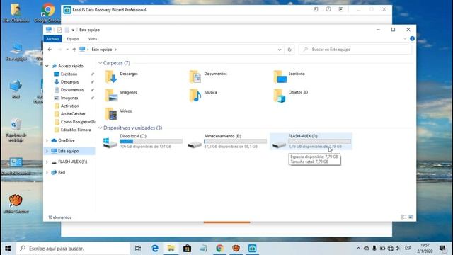 Recuperar Archivos Borrados o Dañados de Memoria USB o Disco Duro 2020 смотреть онлайн