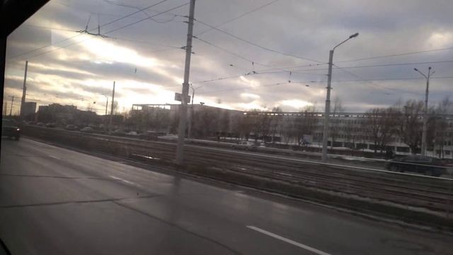 Поездка на троллейбусе БКМ 32102 #170 маршрут 10 (26.02.21) смотреть онлайн