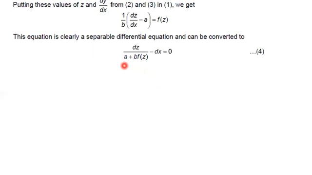 ODEs, Lecture 1, Separable Differential Equations