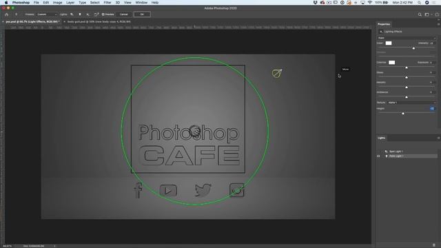 3D Lighting Effects in Photoshop, Photo realistic depth to flat images смотреть онлайн