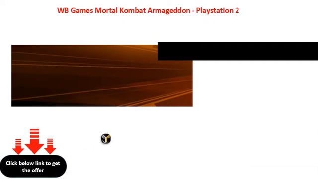 WB Games Mortal Kombat Armageddon - Playstation 2 смотреть онлайн