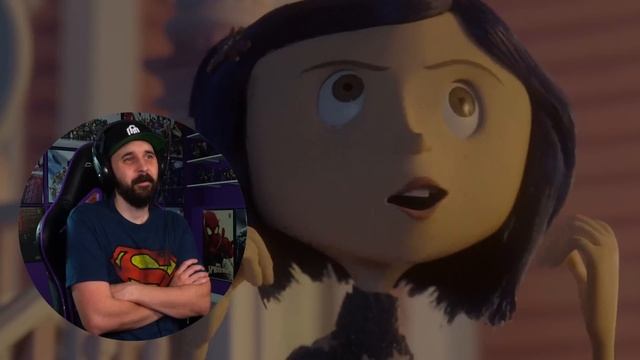 CORALINE REACTION - First Time Watching! Movie Reaction смотреть онлайн