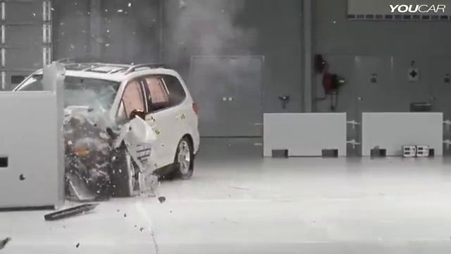 CRASH TEST 2014 Subaru Forester смотреть онлайн