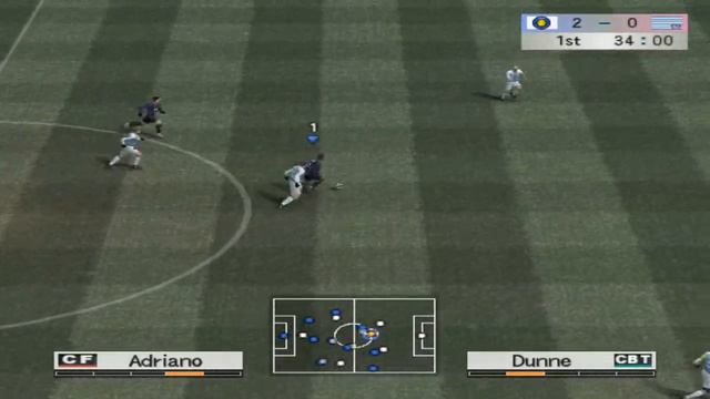 Pro Evolution Soccer 4 PS2 on Emulator смотреть онлайн