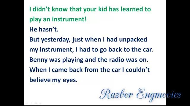 Видеоурок по диалогу на английском языке. Street musicians смотреть онлайн