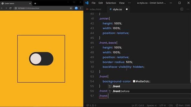 Omlet Switch | Custom CSS Checkbox смотреть онлайн