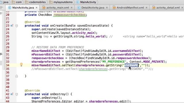 Android Dev: การบันทึกข้อมูลด้วย Android Shared Preferences смотреть онлайн