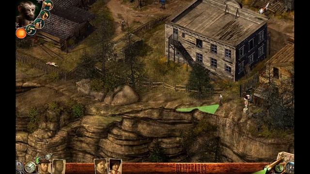 #22 | Desperados Level 22 "Showdown In Deadstone" | Playthrough Without Saving смотреть онлайн
