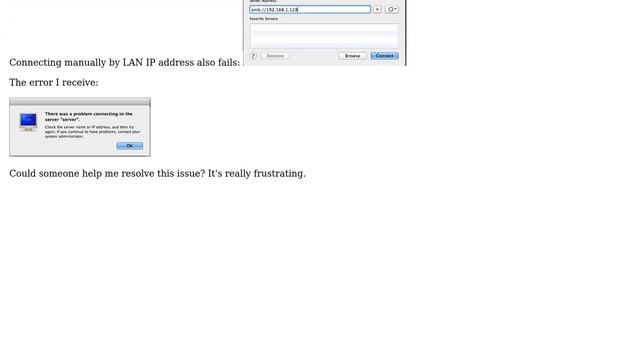 Windows 10 Samba server not detected OS X Lion смотреть онлайн