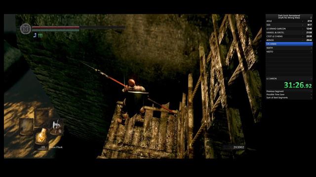 Dark Souls Remastered Any% Speedrun (No Wrong Warp) 1:02:36 смотреть онлайн