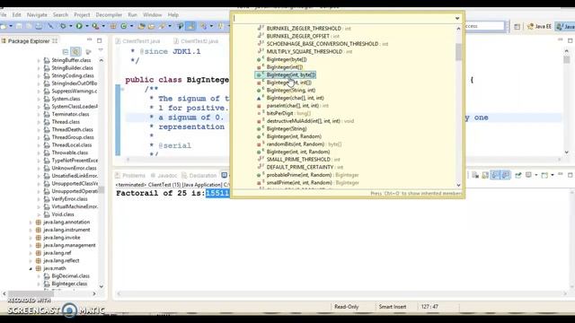 BigInteger in Java|Features of BigInteger in java|When to use BigInteger in java смотреть онлайн