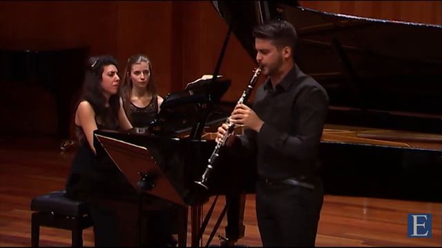 Brahms Sonata in Eb major for clarinet and piano, Op. 120 No. 2- Allegro amabile смотреть онлайн