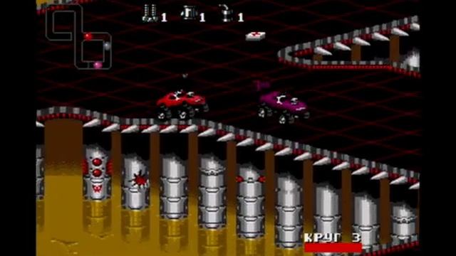 Rock n’ Roll Racing на SEGA смотреть онлайн