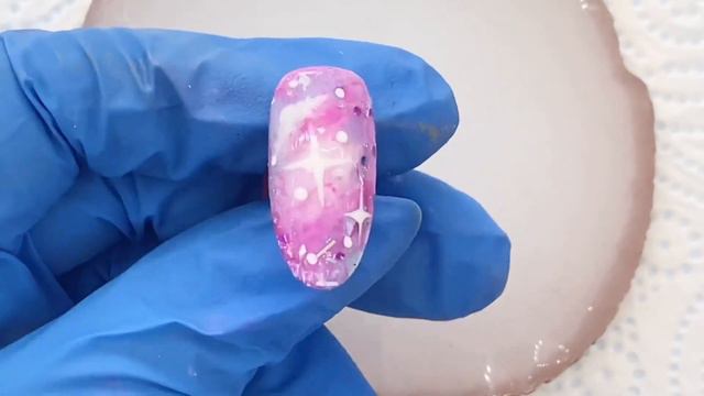 Galaxy Nail Art | Nailchemy | Gel Polish | Nail Sugar | Elaine.J Nail Artist | смотреть онлайн