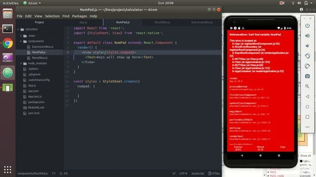 React Native Tutorial - Build A Calculator [PART 2 - Building UI] смотреть онлайн