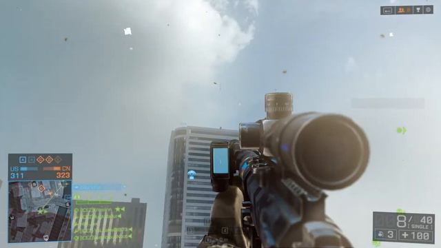 Battlefield 4 SUAV roadkill luck смотреть онлайн