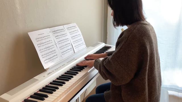 River Flows in You by Yiruma | Not perfect but in the process | Adult Piano Learner смотреть онлайн