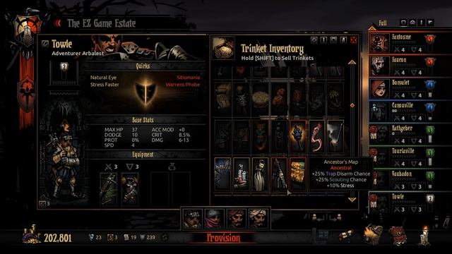 Прохождение Darkest Dungeon: The Crimson Court [48] смотреть онлайн