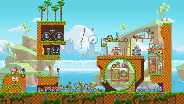 Angry Birds Friends - Sonic Tournament Trailer смотреть онлайн