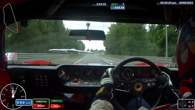 Le Mans Classic 2023 - Ford GT40 Hotlap смотреть онлайн