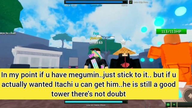 *NEW MYTHICAL* ITACHI Showcase in Ultimate Tower defense | Roblox смотреть онлайн