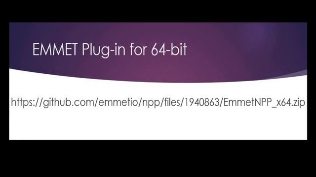 Installing Emmet Plugin for Notepad++ 64-Bit смотреть онлайн
