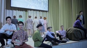 Инсценировка военной песни - 9А класс