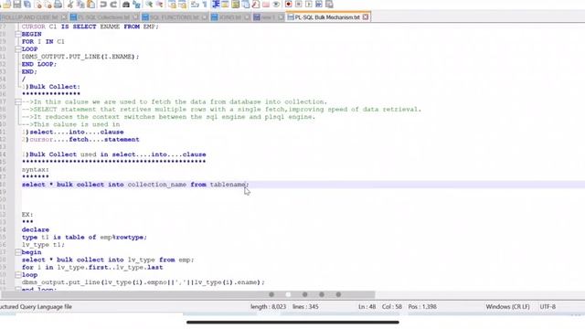 PL SQL 20(1) смотреть онлайн