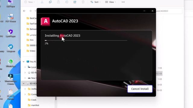 حل مشکل نصب اتوکد 2023 روی ویندوز 11 – ارور 4005 نصب اتوکد2023 و حل ارور نصب اتوکد - Error 4005 смотреть онлайн