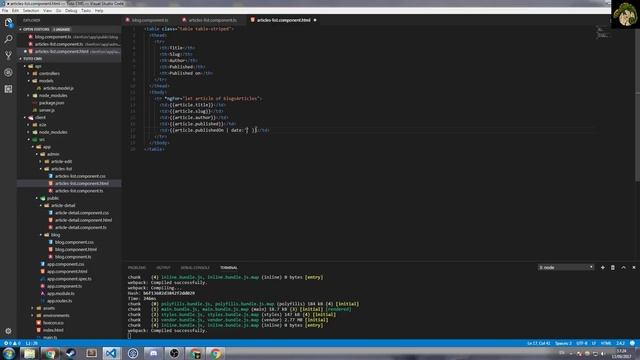 [FR] Tuto CMS avec Angular et NodeJS #10 смотреть онлайн