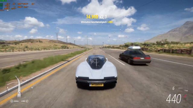 Forza Horizon 5 - McLaren Speedtail Tuned Top Speed Drive
