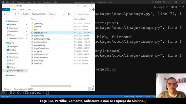 Python TkInter ?? ?? Gestor de Stocks Bonus 4 [Parte 10 of 11] #AT_TkInter_StockManager_PT смотреть онлайн
