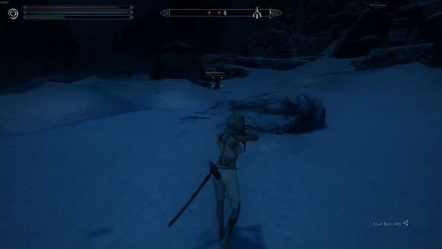 SKYRIM SE Bandit fight with Vampire mist form mod смотреть онлайн