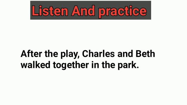 learn English through story | Past tense practice | listen and practice | смотреть онлайн