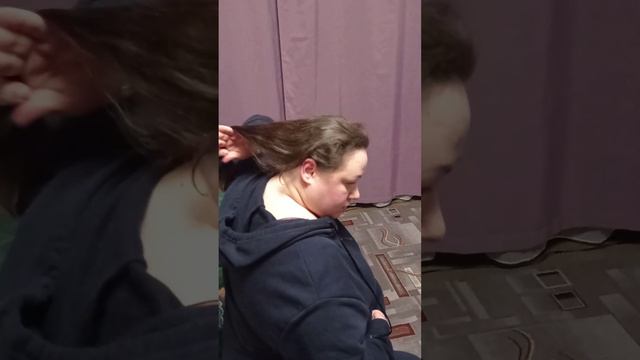 Инсульт.Как я закалываю волосы одной левой.