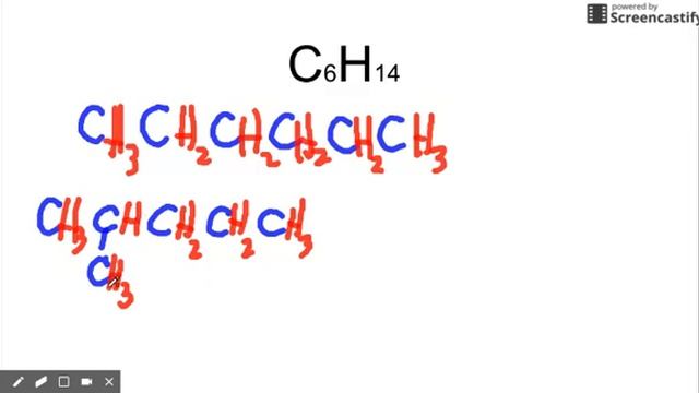 Structural Isomerism for C6H14 смотреть онлайн