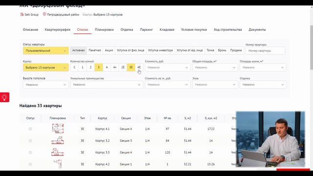 Разбор цен в новостройках СПб: ЖК Дворцовый фасад от Setl Group (Сэтл Групп)
