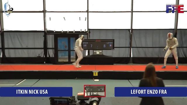 Melun Open 2022 SMF - L8 - Nick Itkin USA v Enzo Lefort FRA смотреть онлайн