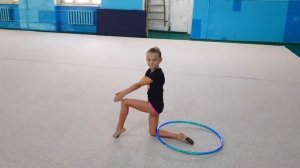 ПОСЛЕДНЯЯ Индивидуальная тренировка // МАСТЕРСТВО с обручем / Художественная гимнастика / булавы