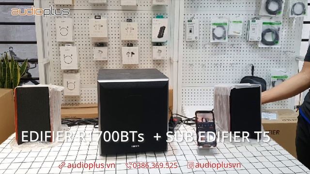 Khác biệt khi EDIFIER R1700BTs được nâng cấp thêm loa sub EDIFIER T5 #EdifierT5 смотреть онлайн