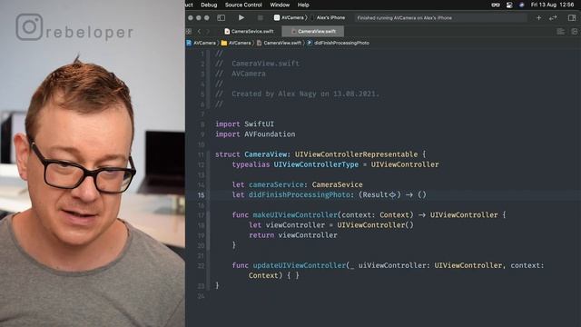 FASTEST way to Make a CAMERA APP with Swift AVFoundations смотреть онлайн