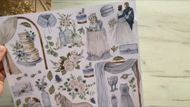 Обзор коллекции Snowy Flowers от Скраподелие смотреть онлайн